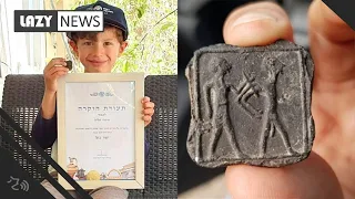 6-year-old boy discovers 3,500-year-old clay tablet depicting ancient captive