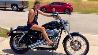 Can a 5ft Girl Ride a Harley-Davidson Sportster 1200?