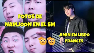 FOTOS DE NAMJOON EN EL SM 🫡🫡🪖 [Jimin en un libro 😵😵]