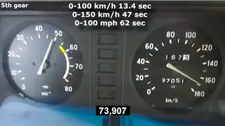 0-170 km/saat Lada VAZ-2107 Jiquli ilə