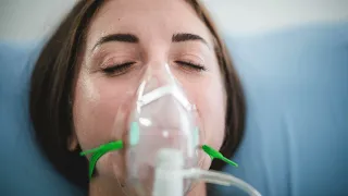 oxygen mask breathing sound effect | breathing on oxygen mask sound