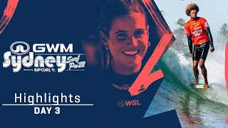 Day 3 Highlights | Sydney Surf Pro | World Longboard Tour | Rip Curl