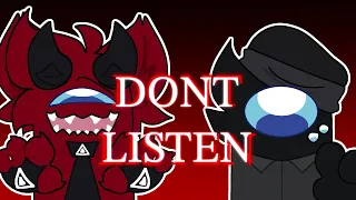 Don't Listen among us animation meme