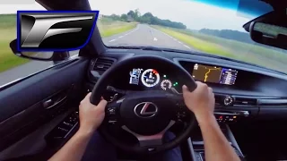 Lexus GS F 2016 First Drive Impression POV - 5.0 V8 477 HP
