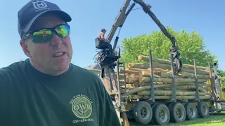 The Economics of Firewood...Buying Poles From Loggers