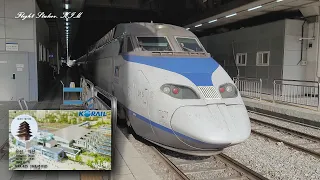 [Gopro Full Cam Train] Yongsan/Seoul - Iksan KTX 425 (2021.10.11)_Feat  KTX ASMR