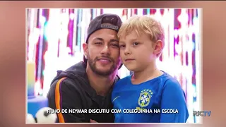 Filho de Neymar discute com coleguinha na escola