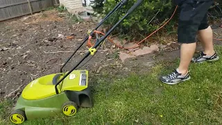 SUCH A BEAUTIFUL DAY TO RE-DO MOWING OUR FRONT YARD DUE TO DANDELIONS GROWTH IN A MATTER OF ONE DAY!