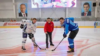 Хоккей с благотворительной миссией! Пуровский район и Новый Уренгой скрестили клюшки