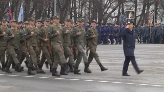 Традиция нерушима. В Ульяновске прошла первая репетиция Парада Победы