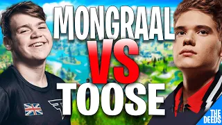 FaZe Mongraal 1 VS 1 Gambit Toose | Fortnite Creative 1v1 *PRO EU BUILD FIGHTS*