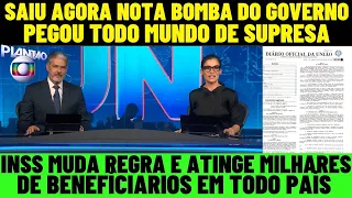 SAIU HOJE! EM PLENA SEGUNDA-FEIRA, NOVO COMUNICADO IMPORTANTE PARA OS APOSENTADOS E PENSIONISTAS.