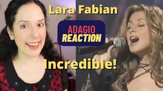 Voice Teacher Reacts to Lara Fabian singing “Adagio”  Reaction and Analysis 🤗