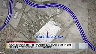 Las Cruces Walmart closes after four employees test positive for COVID-19