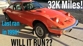32K Mile Opel GT - Will it Run After 24 Years?