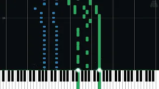 Orchestra Piece #2 - The Legend of Zelda: Twilight Princess - Intermediate Piano Tutorial