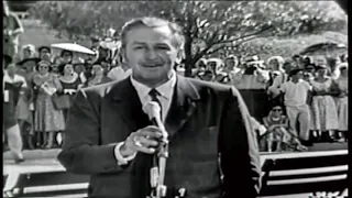 Walt Disney's Opening Day Speech - Disneyland 1955