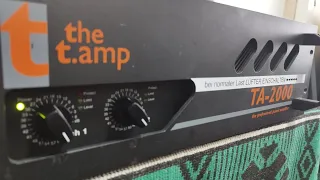 the t.amp TA-2000, reparaţie, testare, şi citeva secrete!