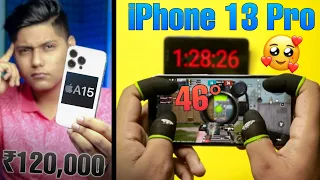 iPhone 13 Pro BGMI Test 90FPS?⚡ Heating, Max Graphics, Frame Drop 😍 A15 Bionic Chip BGMI Review