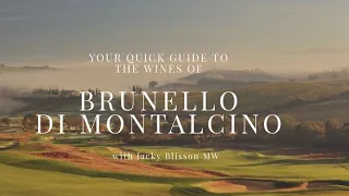 Your Quick Guide to Brunello di Montalcino Wines