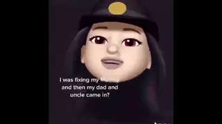 i was fixing my memoji when my dad came in