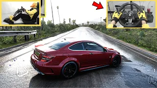 Mercedes-Benz C63 AMG COUPÉ - FORZA HORIZON 5 GAMEPLAY | Logitech G923 Gameplay