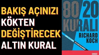 Kitap Özeti: 80/20 Pareto Prensibi - Richard Koch