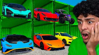 ABRINDO CONTAINERS DE CARROS BILIONÁRIOS NO GTA 5