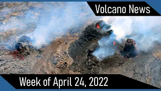 This Week in Volcano News; Mount Rainier Earthquake Swarm, Large Eruption at Karymsky