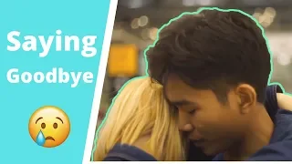 Long Distance Relationship Couples-  LDR Saying Goodbye Compilation 😥 Emotional