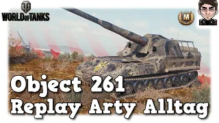 World of Tanks - Object 261 - Replay Arty Alltag auf Tier 10