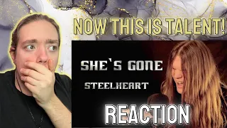 BRO IS ANGELIC! SHE'S GONE - STEELHEART (Cover by Tommy Johansson) Reaction