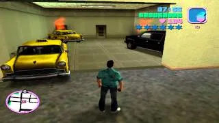 GTA Vice City I Проходящие ворота гаража сквозь машину