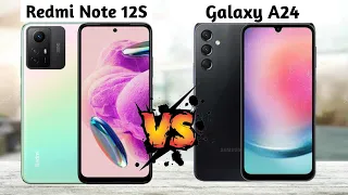 Redmi note 12S vs Galaxy A24 Full Features Comparison | Redmi vs Samsung