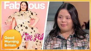 The Inspiring British Model Who Has Broken Down Stereotypes Modelling With Downs Syndrome | GMB