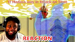 (REACTION) iBIJ anime | If Madara was in Attack on Titan | Did he really lose like that😭