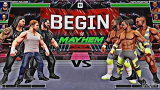 3 Vs 3 The Shield Vs The New Day || WWE Mayhem || Master Mayhem..