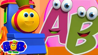 Bob o trem | Canção abc | Abc para crianças  | ABC Song For Kids | Bob The Train