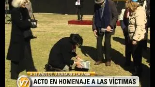 Visión Siete: Amia: Acto en homenaje a las víctimas