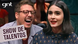 Valentina Herszage teve uma surpresa em show de talentos inusitado! | Que História É Essa, Porchat?