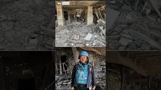 Footage of interior of Gaza's largest hospital Al Shifa released by WHO