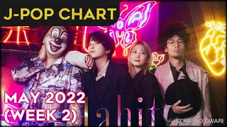 [TOP 50] J-Pop Chart - May 2022 (Week 2)