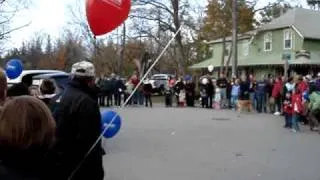 Piaggio P501 Vespacar in Bayfield Xmas Parade