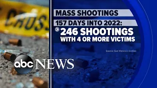 At least 246 mass shootings have happened in the US this year