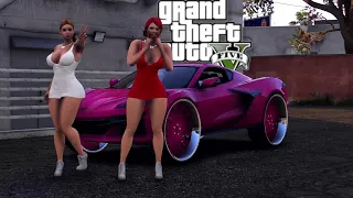 GTA 5 | BROKE TO BILLIONAIRE | KATRINA AND SONYA LOMBANK HEIST! | #36