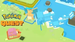 Pokémon Quest - Defeat Final Boss Gyarados in Farside Fjord