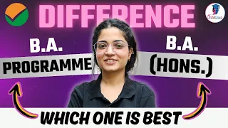 Difference Between B.A. Honours & B.A. Programme ✅ Which is Best | #cuet2024 #duadmissions2024