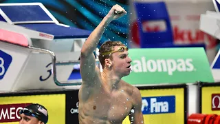 Leon Marchand 400 IM WORLD RECORD at Swimming World Championships 2023