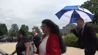 Tlaib Aide Seems To Hit Reporter