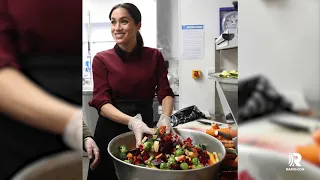 Meghan Markle Cooks Thanksgiving Feast For Grenfell Victims at Community Kitchen